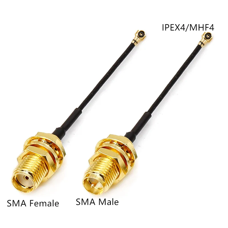 15 см Длина кабеля IPEX4 для RP-SMA женский Вилочная часть косичка NGFF M.2 7260NGW 8260NGW M2 карта