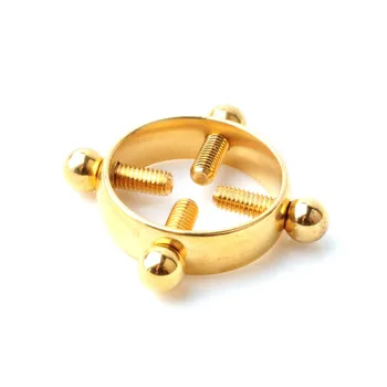

Fashion Sexy Nipple Clamps Round Non-Piercing Nipple Ring 2pcs Shield Body Piercing Jewelry Nickel-free Fake Piercing sexy toys