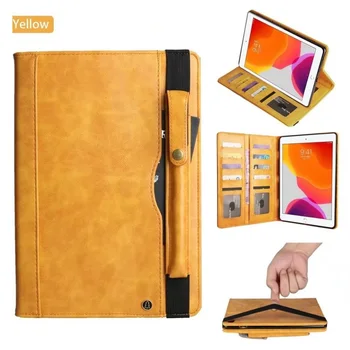 

Handle Strap Leather Case For iPad Pro 9.7 Pro 12.9 11 10.5 Smart Tablet Cover For iPad Air 2 Mini 5 4 3 2 10.2 Pen Stylus EEMIA