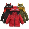 Baby Boys Jacket  Autumn Winter Jacket For Boys Children Jacket Kids Hooded Warm Outerwear Coat For Boy Clothes 2 3 4 5 Year ► Photo 2/6