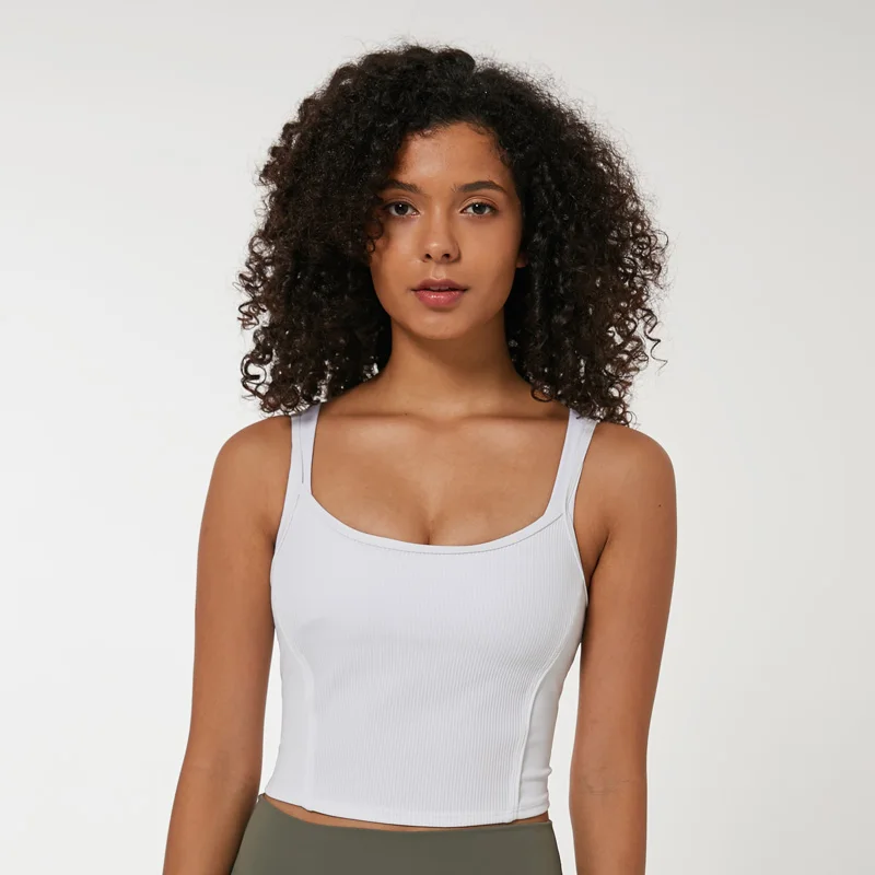  Nepoagym FOREST Women Crop Top Sports Shirts Ladies Workout Crop Top Gym Tank Top Women Sports Tops