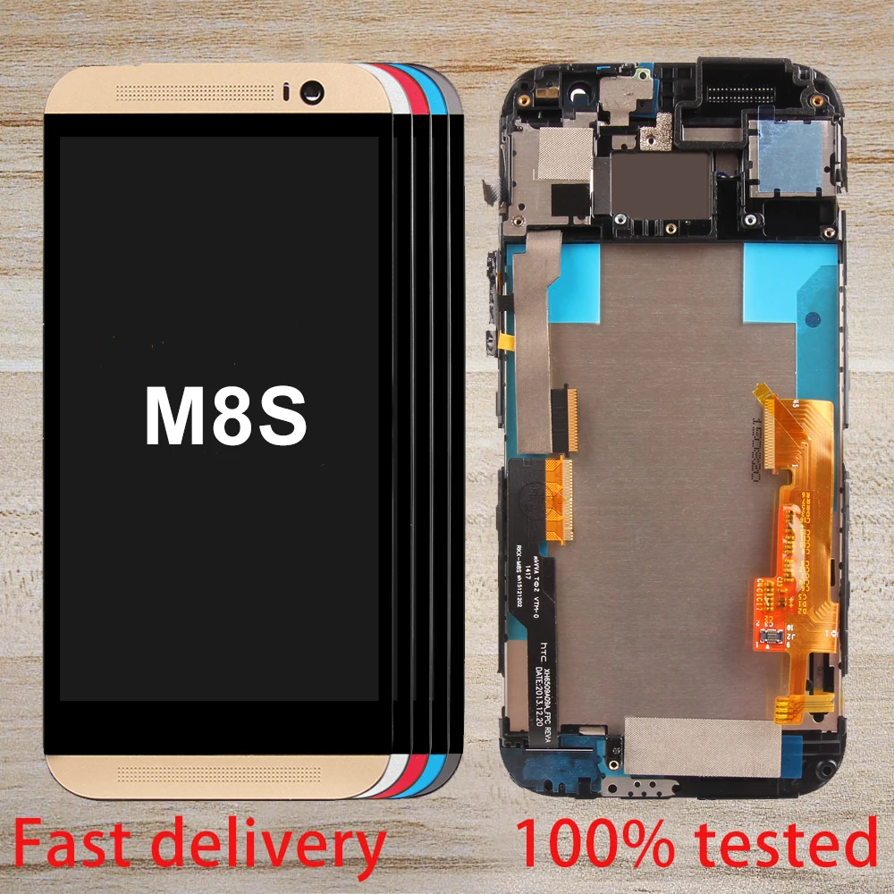 Оригинальный ЖК-дисплей 5 0 дюйма для HTC ONE M8s сенсорный экран рамка панель