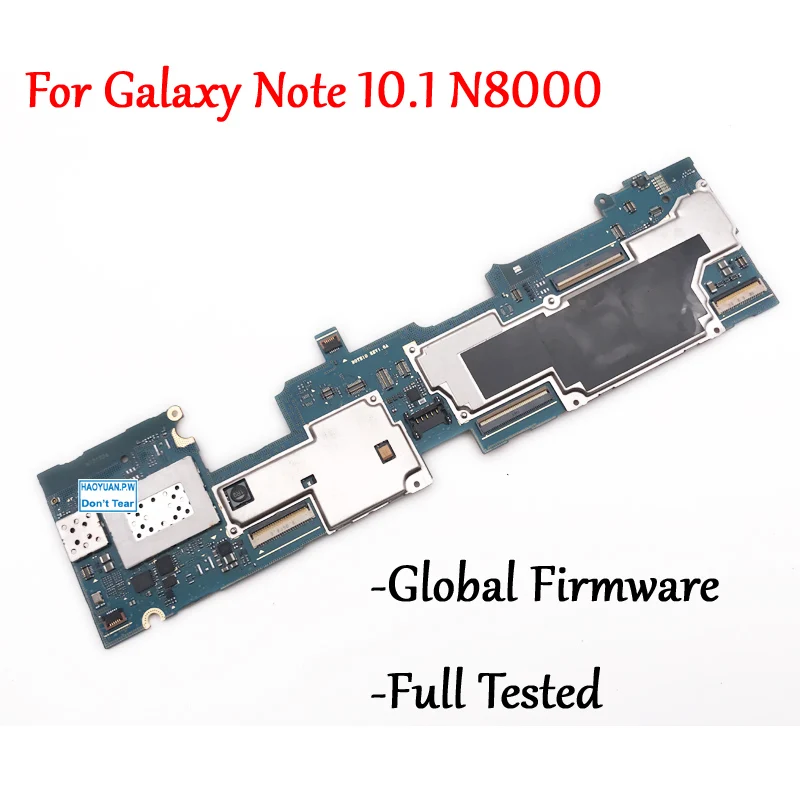 Протестированная материнская плата для разблокировки Samsung Galaxy Note 10 1 N8000