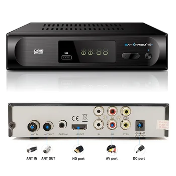 

DVB-T2 DVB-T Satellite Receiver HD Digital TV Tuner Receptor DVB T2 H.264 Terrestrial TV Receiver DVB T Set Top Box with AC3
