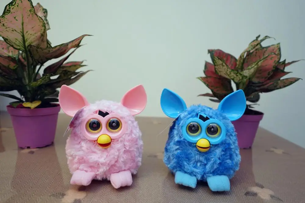 Говорящие развивающие игрушки электрические Furby elves русский язык подарок на