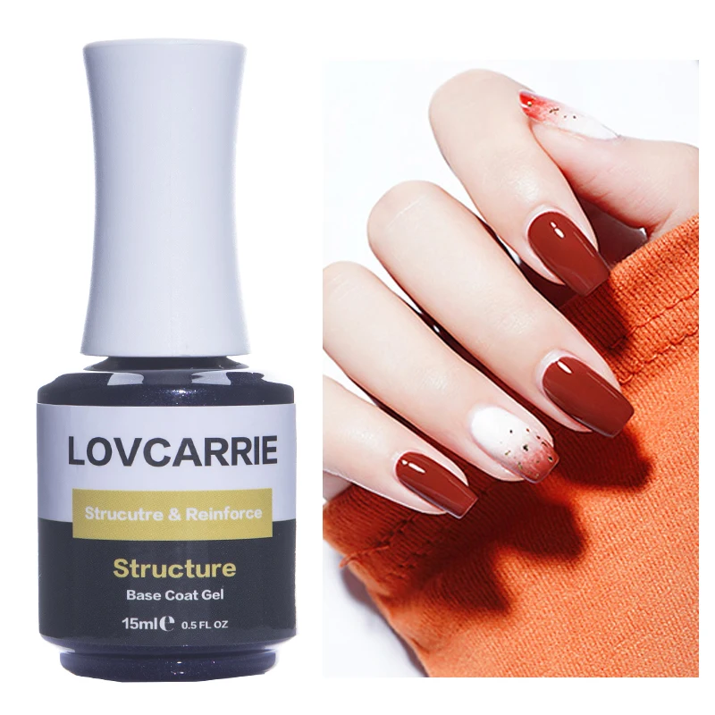 Nail Gel Primer Structure Base Coat Thick Rubber Reinforce Resin Hard Gellak 15ml For Nails Art