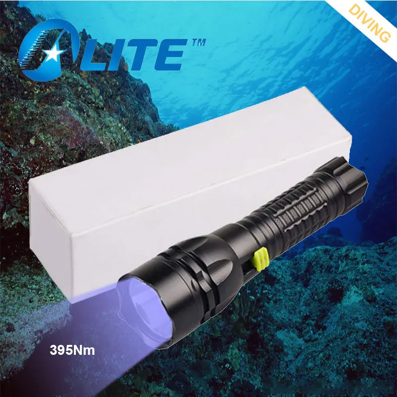 TMWT 18650 ультрафиолетового Фонари 3 W XPE LED сильный фиолетовый свет 385nm 395nm Подводные