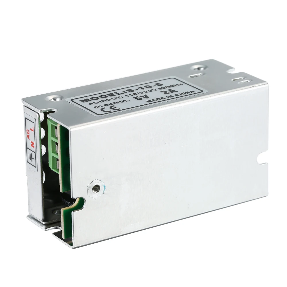 Горячий AC 110 V/220 V Регулируемый переключатель питания DC 5V 2A 10W трансформатор
