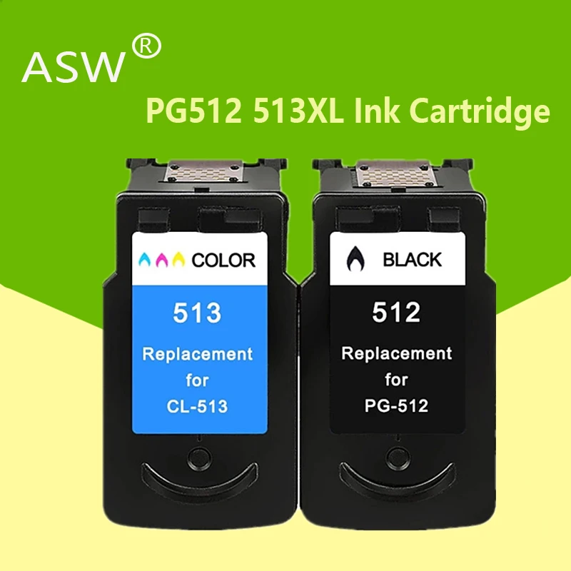 Картридж чернильный совместимый PG512 CL513 2 шт. для Canon pg 512 cl 513 принтера Pixma MP230 MP250 MP240
