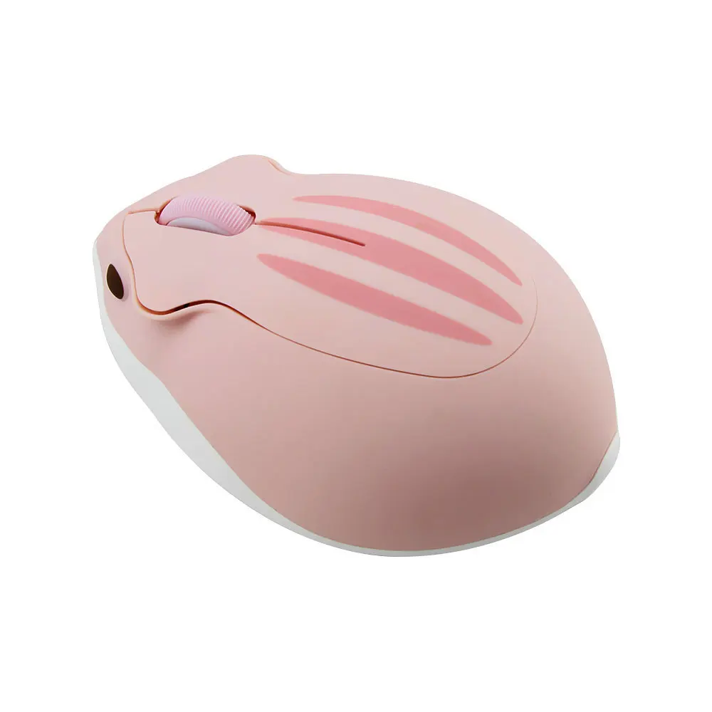 Cute wireless hamster mouse girl cartoon animal mouse computer notebook universal wireless mute mouse wireless mouse with usb c