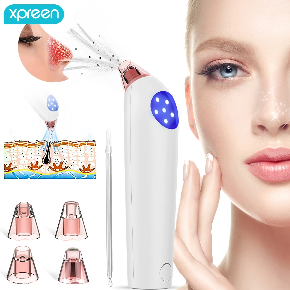 Xpreen مزيل الرؤوس السوداء الكهربائي مكنسة كهربائية للمسام علاج Ipl إزالة الرؤوس السوداء العناية بالبشرة منظف الأنف الجلد Home Use Beauty Devices Aliexpress