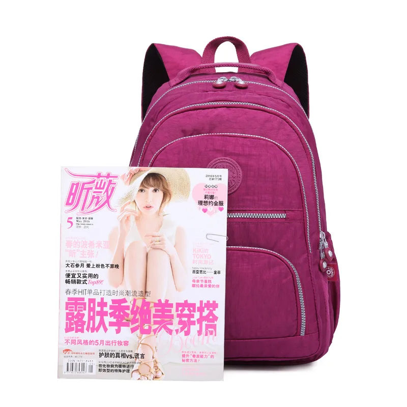 

Backpack practical travel outdoor backpack wash nylon large capacity backpack school bag backpack women bookbag