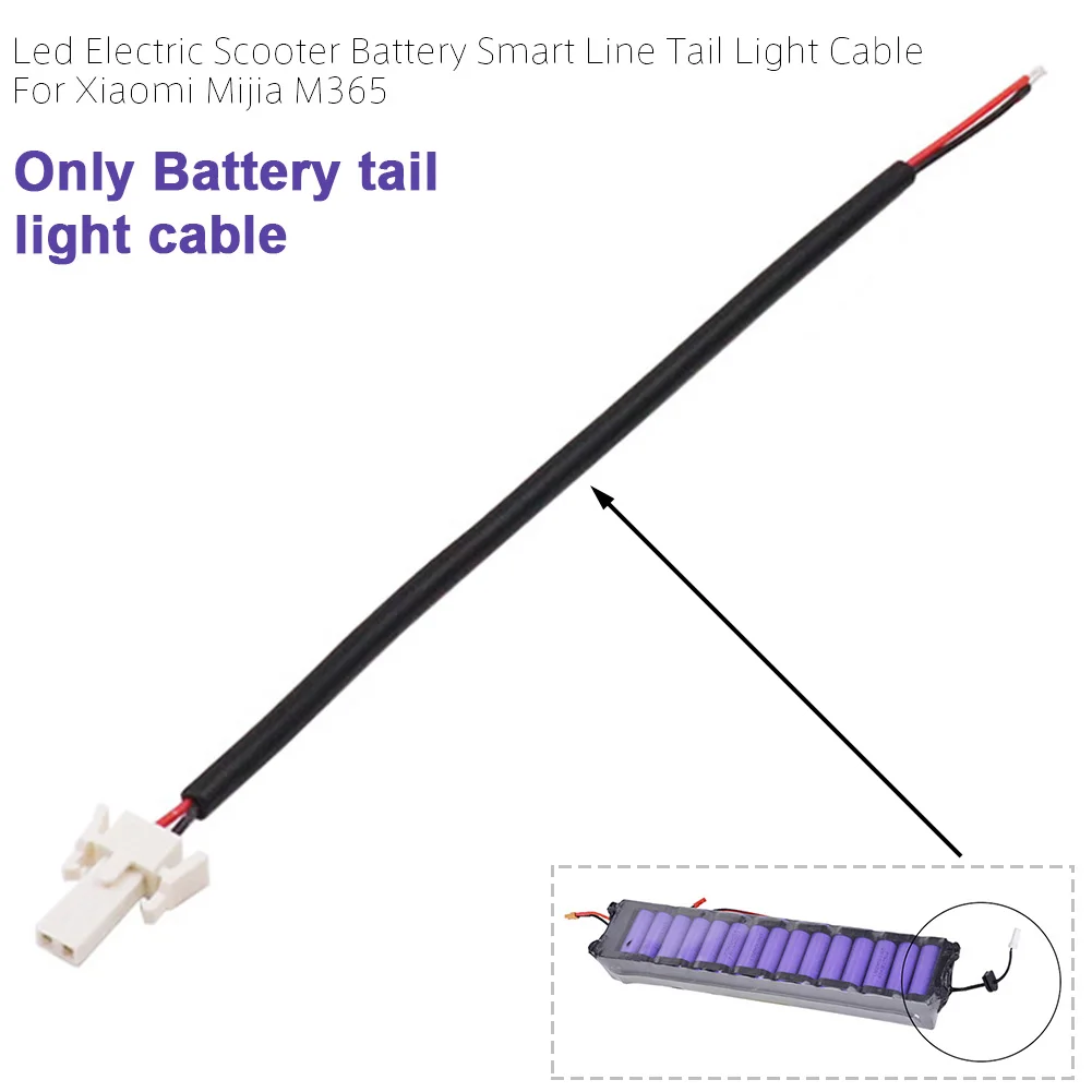 

Part Led Wear Resistant Line Practical Tail Light Cable Direct Fit Battery Circuit Board Electric Scooter For Xiaomi Mijia M365