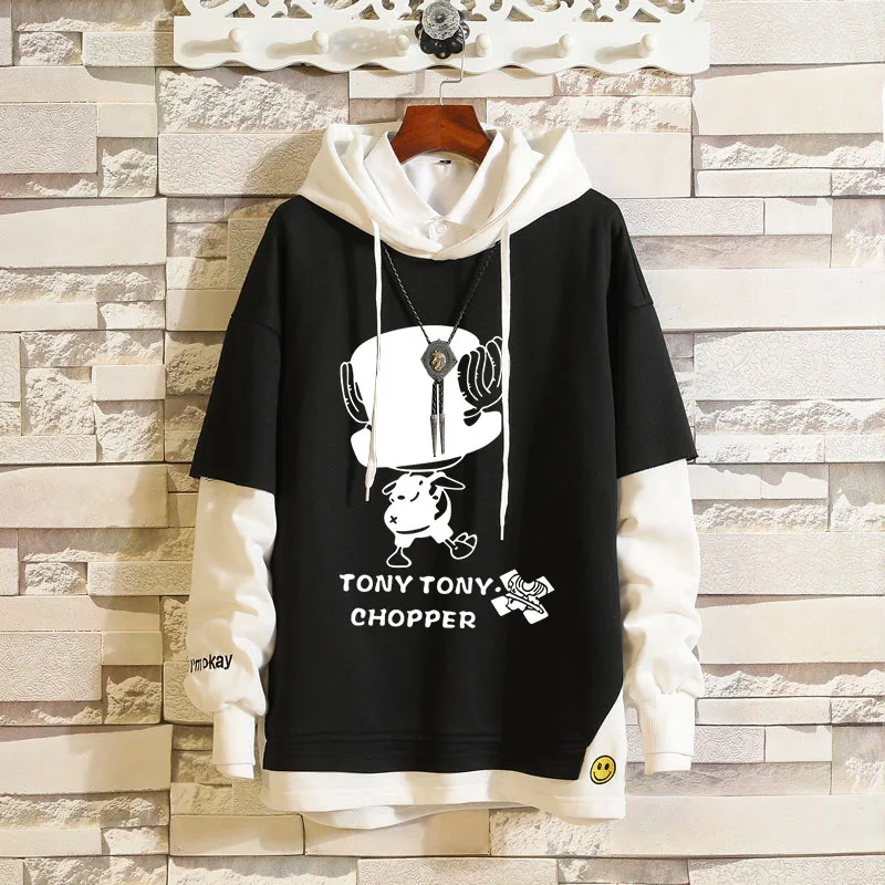 One Piece Luffy Cosplay Hoodies Roronoa Zoro Sweatshirt Patch Hooded Sweater Chopper Adult Unisex Spring and Autumn Costume0 (12)