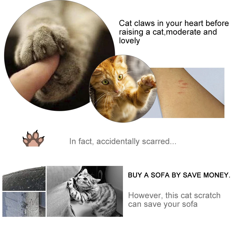 Дивана гвардии Pet кошачьи когти) класса-premium на коврик для кошек, Когтеточка для кошек защитное покрытие от когтей для дивана, мебели подушечки для дивана 1/4 штуки в комплекте