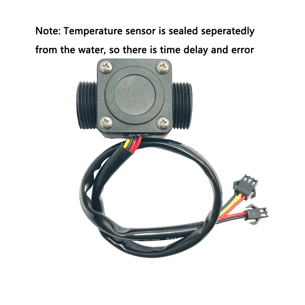 USN-HS43TAT Hall Effect Sensor for water flow 1-60L/M G3/4&quot purifier dispenser with Temperature NTC50K | Инструменты