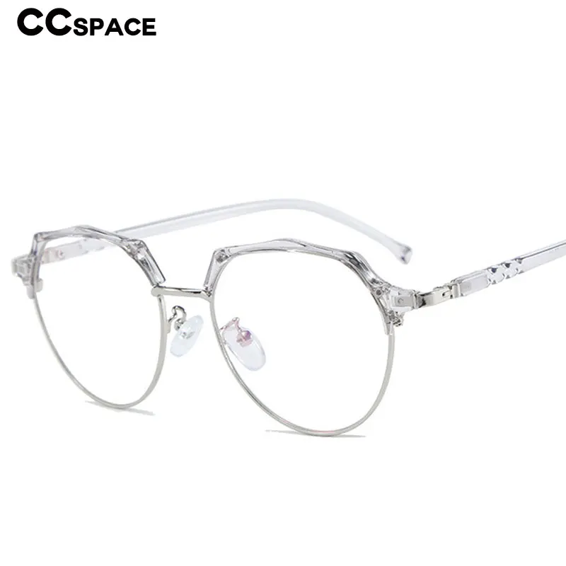 46233 очки оправа для мужчин и женщин круглые простые оптические модные компьютерные очки