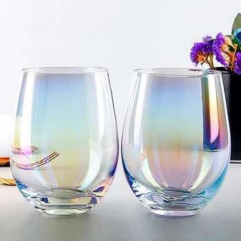 

Set of 2-classical home morning water glass office water juice glass cup GLA-1607