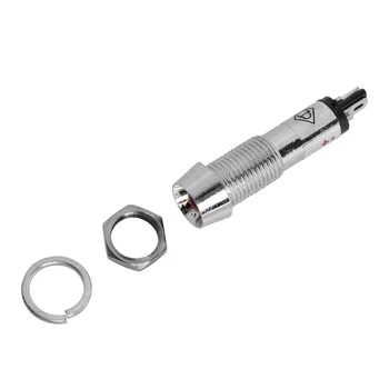 

1Pc DC 12V 8mm Thread ADP8-1 Red LED Indicator Light Panel Signal Pilot Lamp New Drop Ship Support