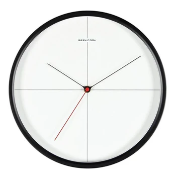 

Metal Circular Living Room Wall Clock Watch Bedroom Designer Wall Clocks Silent Reloj De Pared Time Wandklok Home Decor WKP437