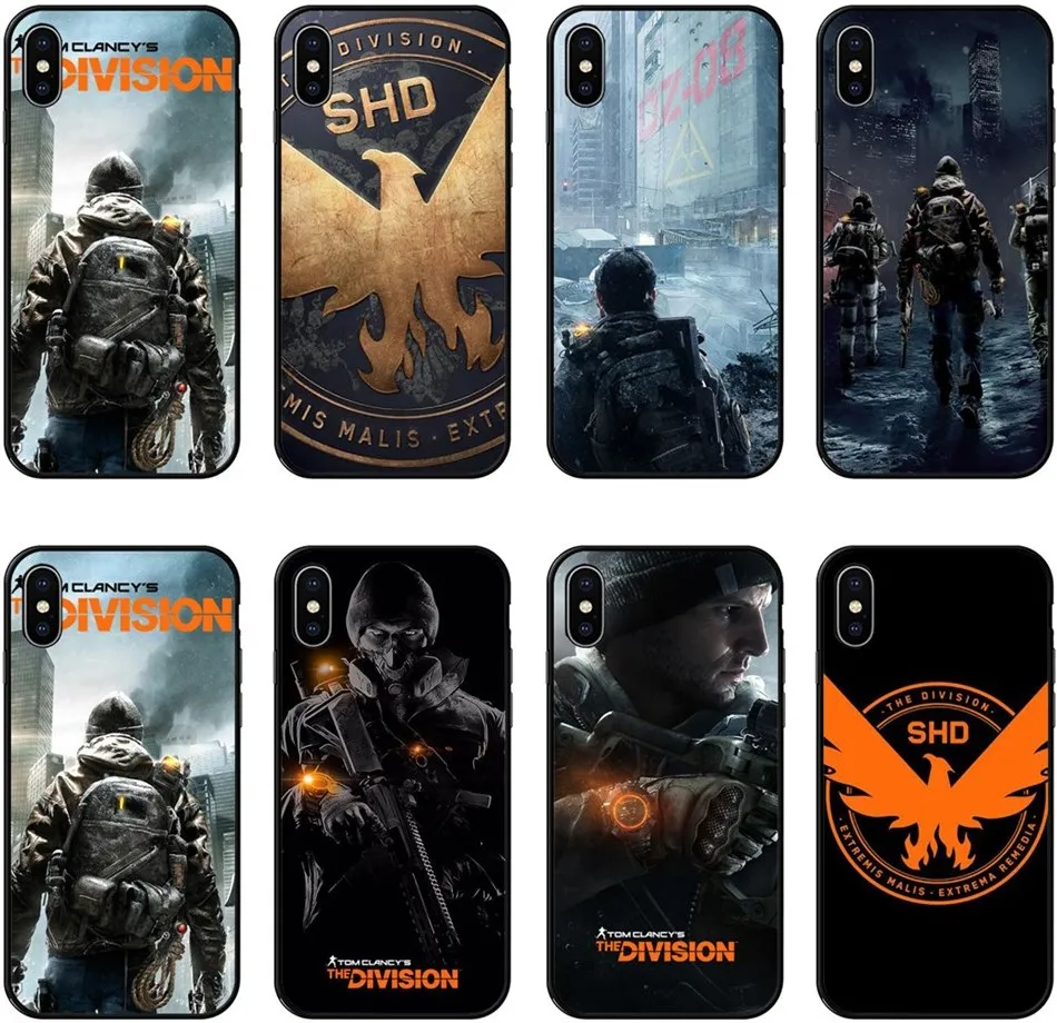 Популярная игра съемки Tom Отдел 2 Чехол для iPhone X XS 6 S 7 8plus MAX XR черный мягкий ТПУ