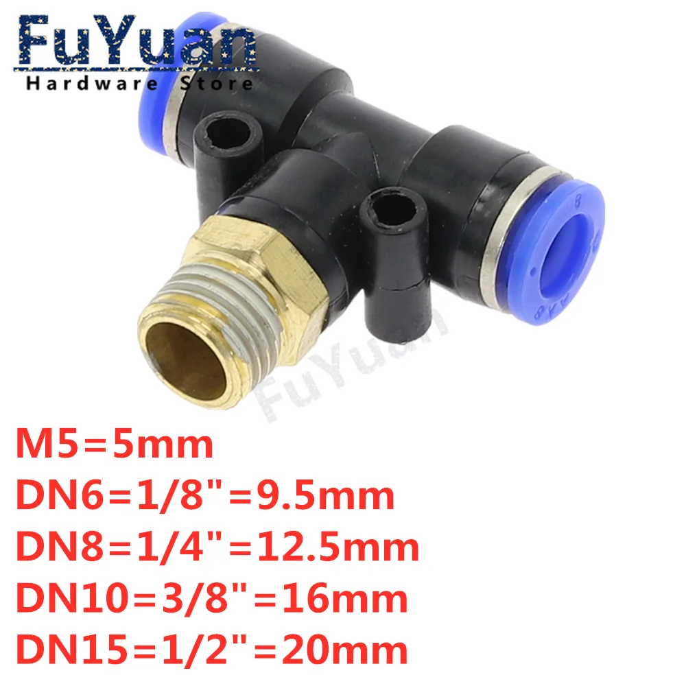 Size : 12mm 1pc Pneumatic Airflow Regulator 4mm 6mm 8mm 10mm 12mm OD Hose Tube Gas Flow Adjust Valve Connector Fitting Air Speed Control Crane no logo WSF-Adapters