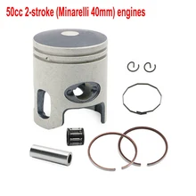 50cc 40mm Piston 10mm Pin Ring kit Set For JOG Minarelli 2-stroke SCOOTER Engine Parts MOTORS