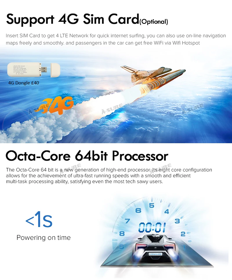 Clearance A-Sure 8 Core 32GB ROM Android 9.0 Radio GPS DVD Navi For Mercedes Benz C-class W203 CLK G500 Viano Vito Class G-Class W463 14