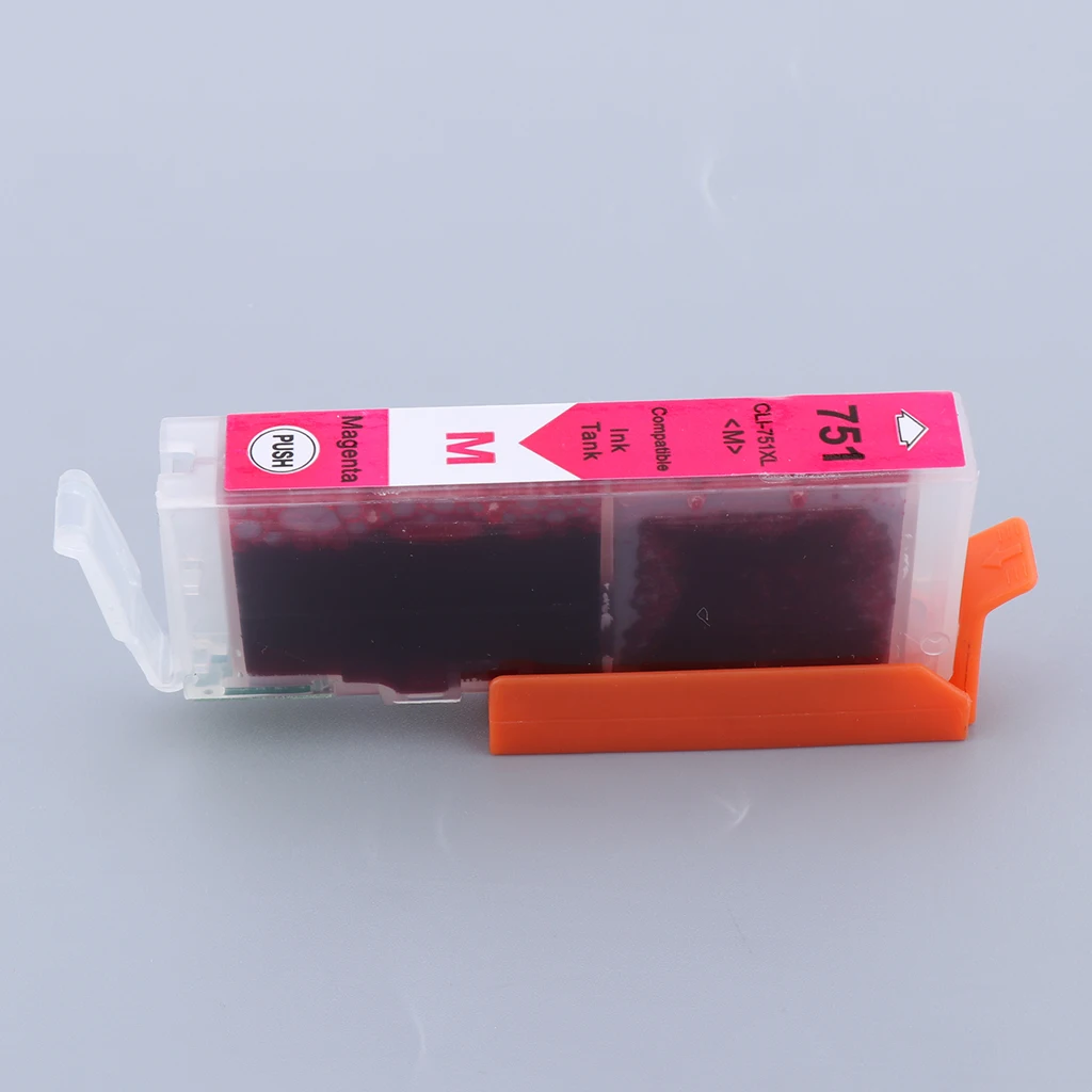 PGI 750/CLI 751 One Case Ink Cartridges Compatible for Canon MG7170 MX727 Printer with Chip