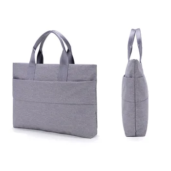 

Large Capacity Unisex Laptop Bag Handbag Lightweight One-Shoulder Briefcase Bussiness Casual File Notebook Bag For 13 inch Tote