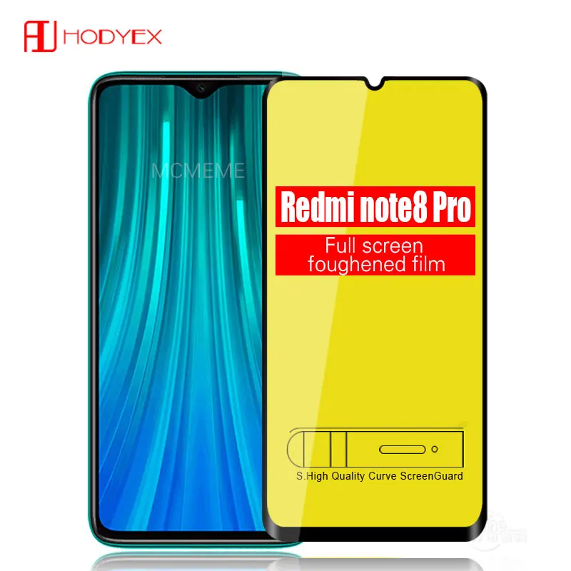 

9H Tempered Glass For Xiaomi Redmi Note8 Pro Note 8 Screen Protector Full for MEIZU Redmi Note 8Pro Protective Film