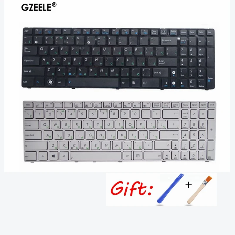Русская клавиатура для ноутбука Asus K52 k53s X61 N61 G60 G51 V111462AS1 0k0-e02 RU02 04GNV32KRU00-2 RU |