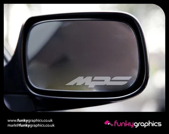 

For (4Pcs) MAZDA 3 6 MPS MIRROR DECALS STICKERS GRAPHICS