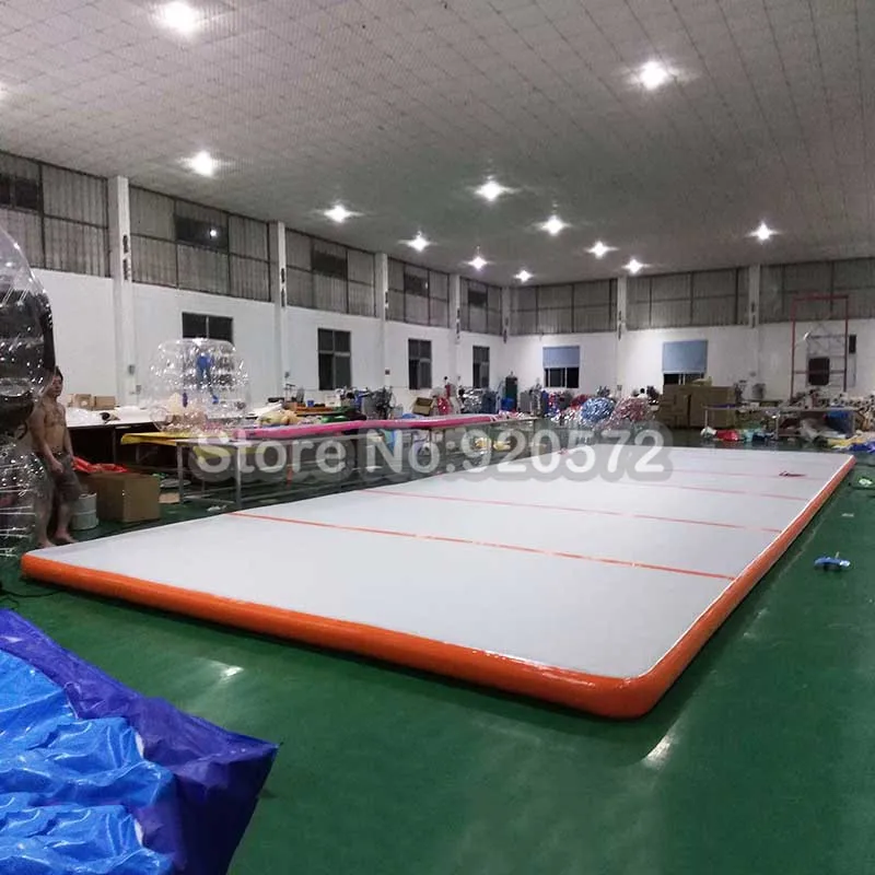 Free Shipping Pump 10m Inflatable Jumping Air Tumble Track/Inflatable Mattress Sport /Inflatable Gym Track For Sale | Игрушки и хобби