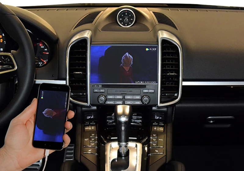 Wireless CarPlay AndroidAuto Smart Module for Porsche-Mirroring