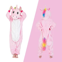 Комбинезон для мальчиков; Пижама с единорогом; комбинезон для детей; костюм поросенка; пижамы-комбинезоны; одежда для сна с единорогом и радугой