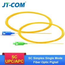 Free shipping!!!50/100/200PCS/lot SC APC/uUPC Optical Fiber Pigtail Simplex 0.9mm 9/125 Single Mode Fiber Optic Pigtail Free shipping!!!50/100/200PCS/lot SC APC/uUPC Optical Fiber Pigtail Simplex 0.9mm 9/125 Single Mode Fiber Optic Pigtail