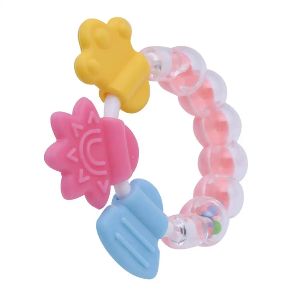 GloryStar Baby Toy Cute Rattle Silicone Teeth Gum 2