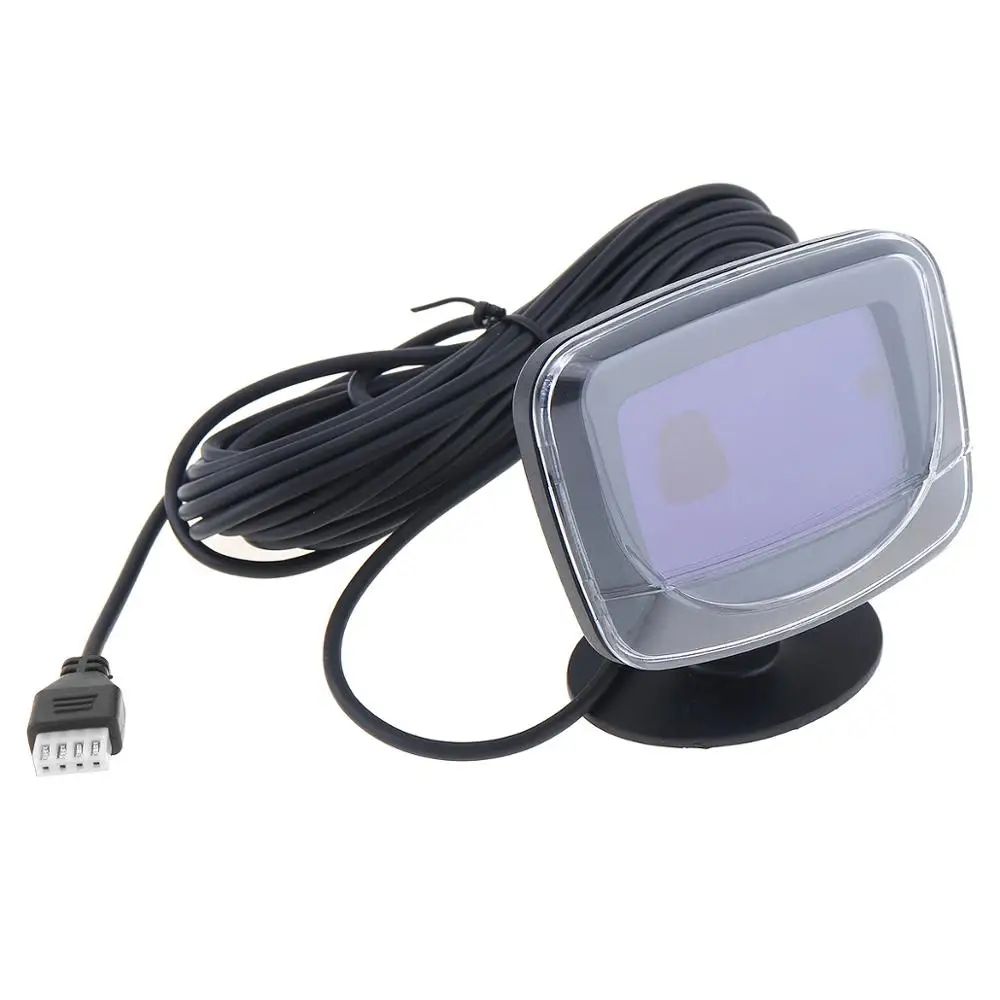 Comprar Sistema de Sensor de aparcamiento LED Universal para coche 4 sensores de copia de seguridad para coche sistema de Monitor doble CPU con alarma de aumento pantalla LCD