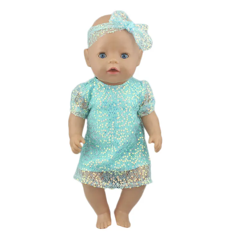 Fashion Doll Clothes Dress Wear For 43cm Baby Doll 17 Inch Accessories Girl Toy 