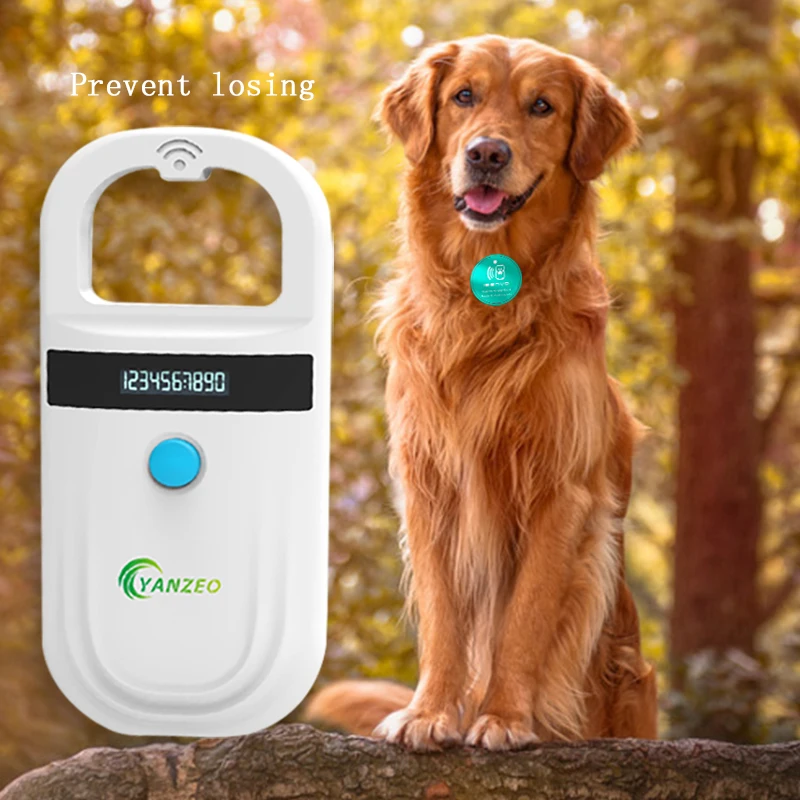 Yanzeo Pet Scanner RFID Handheld Pet Chip Scanner For Animal Id RFID