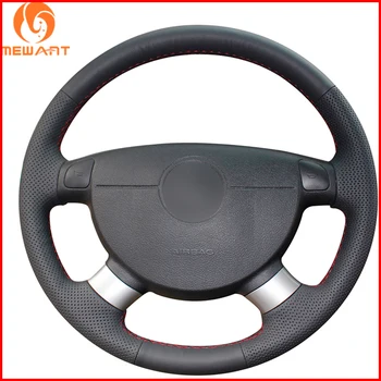 

Black Artificial Leather Steering Wheel Cover for Chevrolet Lova Chevrolet Aveo Buick Excelle Daewoo Gentra 2013-2015 Parts