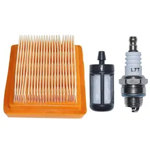 

Air Filter Fuel Filter Kit For Stihl FS120 FS200 FS250 FS300 FS400 FS450 Highly Matched With The Original