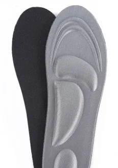 EU 40-45 Semelle De Chaussures, мужской модный светильник, губчатые подушечки для ног, для мужчин размера плюс, милая впитывающая обувь, стельки E5591 - Цвет: EU 40-45