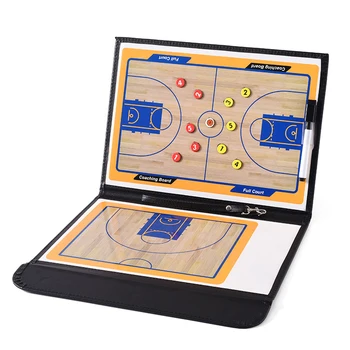 

Double-Sided Coaches Clipboard Indoor Portable Durable Strong Magnetic Dry Erase Marker Widely Use Gym Basketball Tactical Board