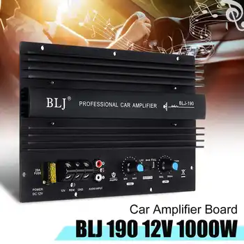 

12V 1000W Car Audio Power Amplifier Speaker Mono Channel Subwoofer High Power Amplifier Amp Board Powerful Bass Subwoofer