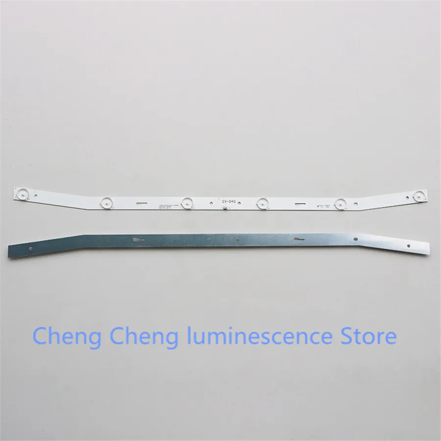 1 комплект =, 2 предмета для NUOVA светодиодный Подсветка полосы JS-D-JP3220-061EC XS-D-JP3220-061EC E32F2000 MCPCB 58,5 см 6V