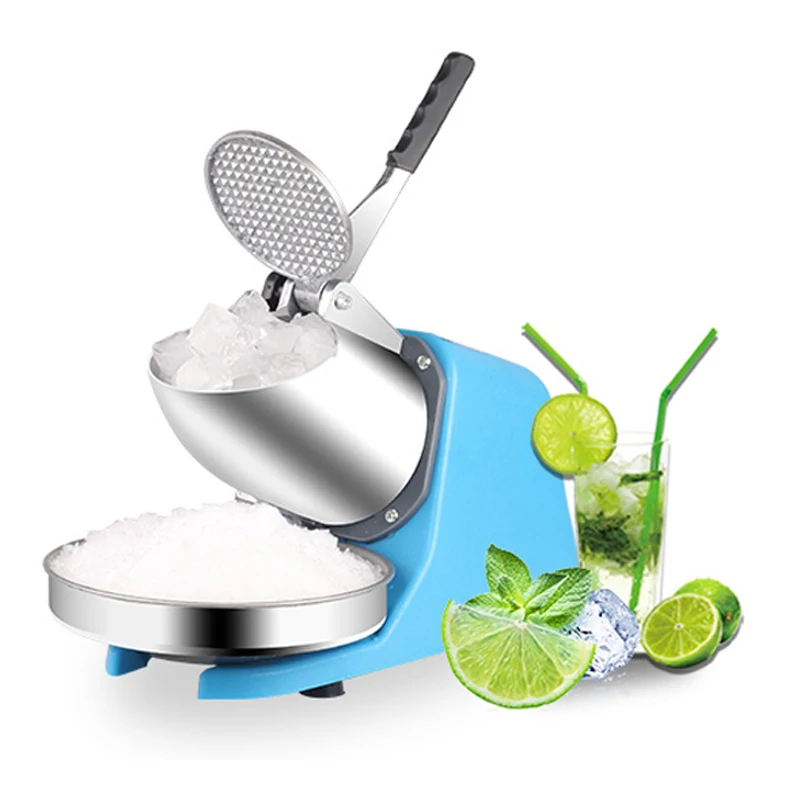 

Electric Ice Crusher Smoothie Shaver Snow Cone Ice Granizing Block Breaking Grinder Machine Commercial Ice Slush Sand Maker