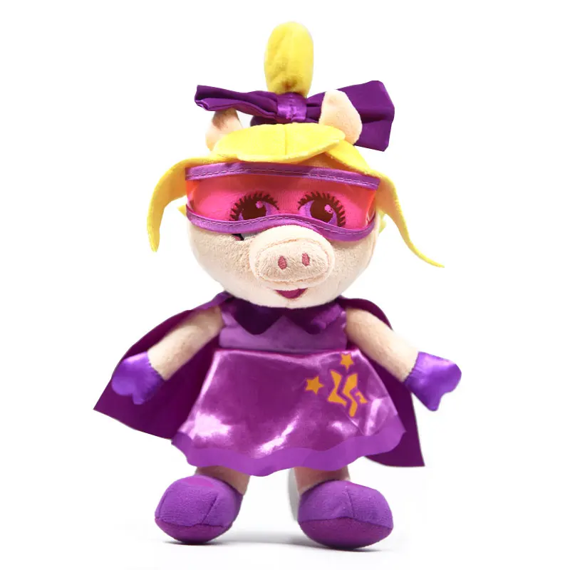 23 см Новая Милая маппетс маска для глаз Кермит Лягушка miss piggy мягкая плюшевая игрушка кукла - Цвет: 23cm miss piggy