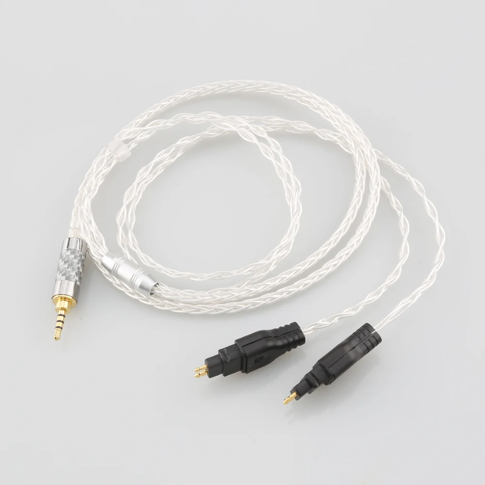 Core Silver Plated OCC Earphone Cable 